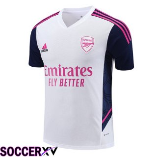 Arsenal Training T Shirt White 2023/2024