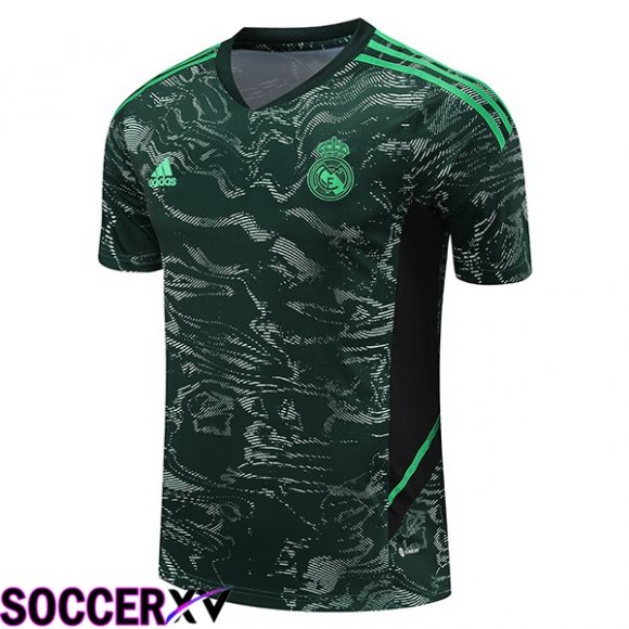 Real Madrid Training T Shirt Green 2023/2024