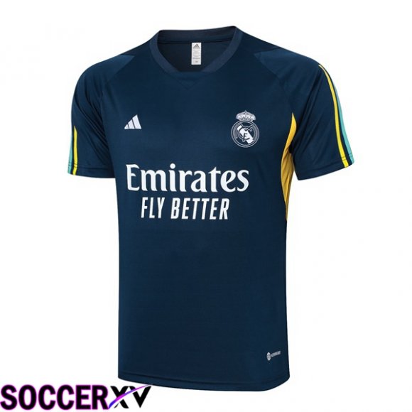 Real Madrid Training T Shirt Blue Royal 2023/2024