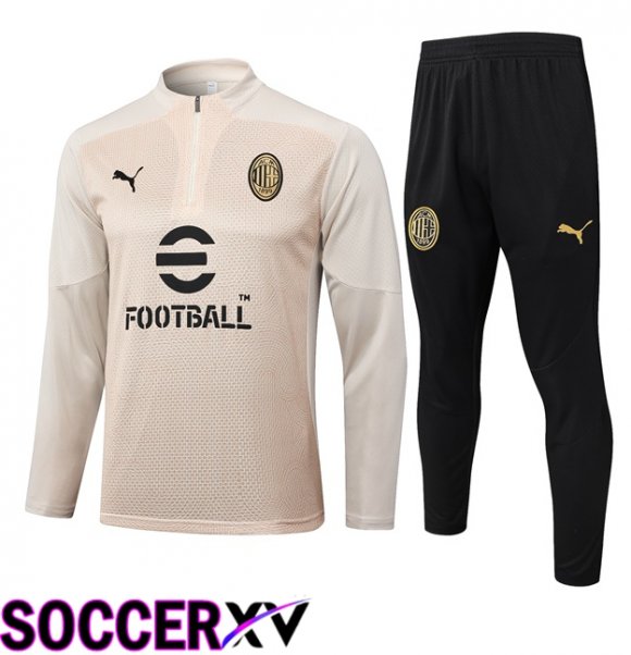 AC Milan kit Training Tracksuit Yellow 2024/2025