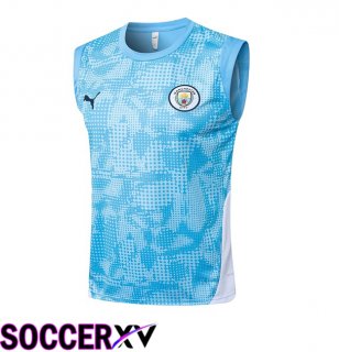 Manchester City Gilet Soccer Blue 2025/2026