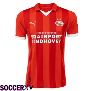 PSV Eindhoven Soccer Jersey Home Red 2023/2024