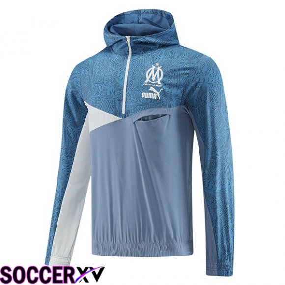 Marseille OM Training Jacket Windbreaker Blue 2023/2024