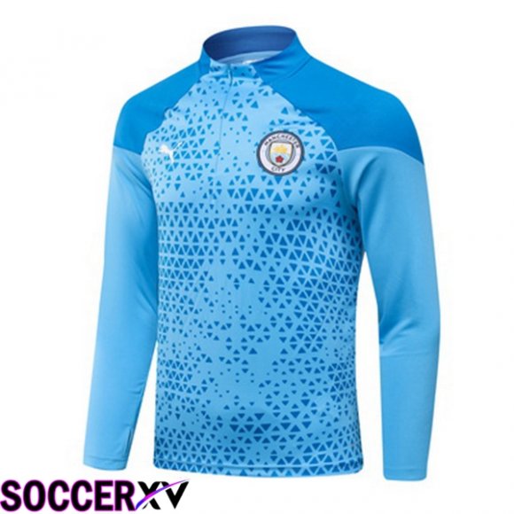 Manchester City Training Sweatshirt Blue 2023/2024