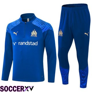 Marseille OM Training Tracksuit Suit Blue 2023/2024