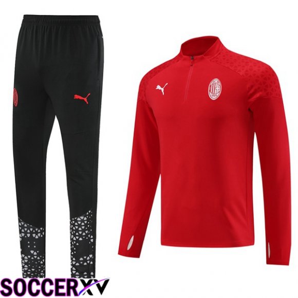 AC Milan Training Tracksuit Suit Red 2023/2024