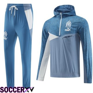 Marseille OM Training Tracksuit Windbreaker Blue 2023/2024