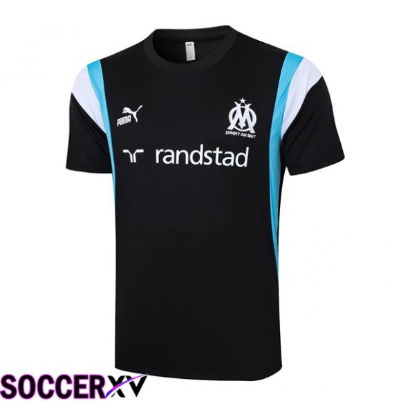 Marseille OM Training T Shirt Black 2023/2024