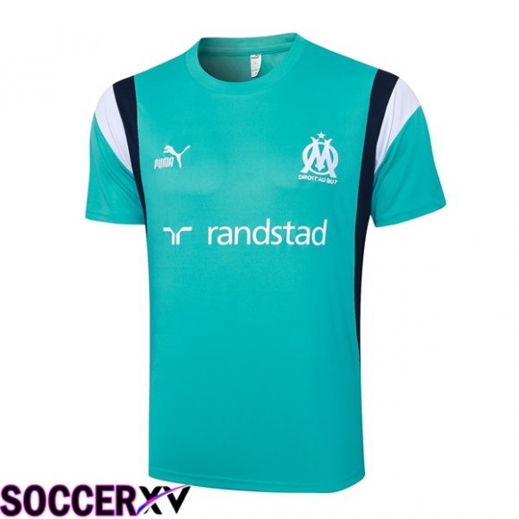 Marseille OM Training T Shirt Green 2023/2024