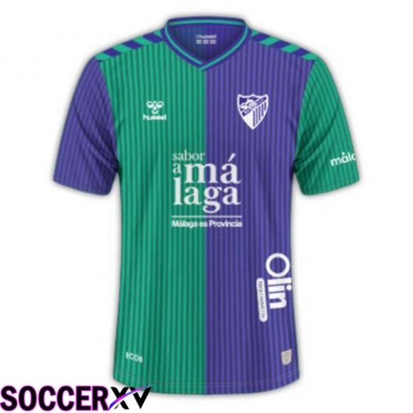 Malaga Soccer Jersey Away Green 2023/2024