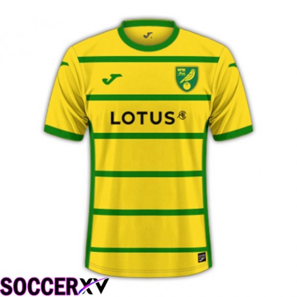 Norwich City Soccer Jersey Home Yellow 2023/2024