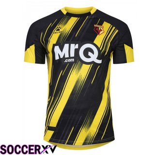 Watford FC Soccer Jersey Home Yellow Black 2023/2024