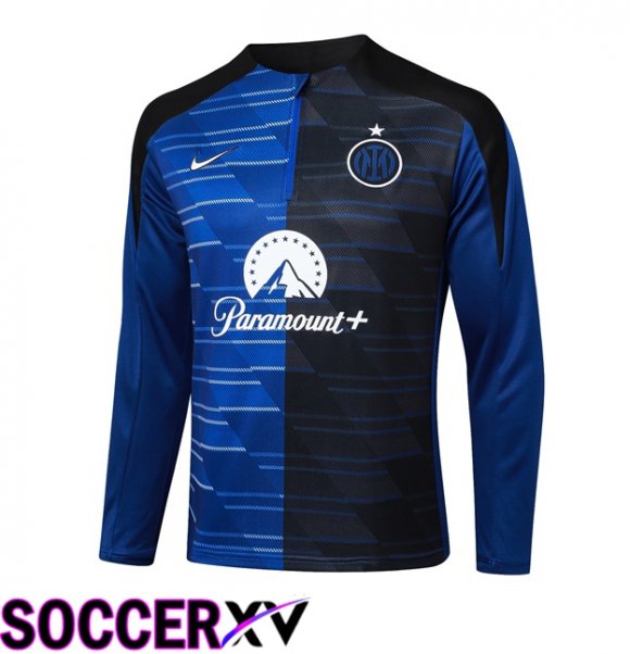 Inter Milan Training Sweatshirt Blue Black 2024/2025