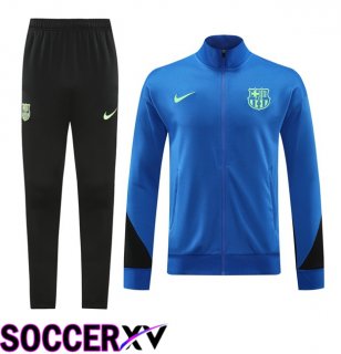 FC Barcelona kit Training Jacket Suit Blue 2024/2025