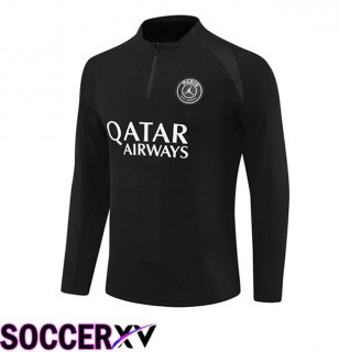 Paris PSG Training Sweatshirt Black 2025/2026