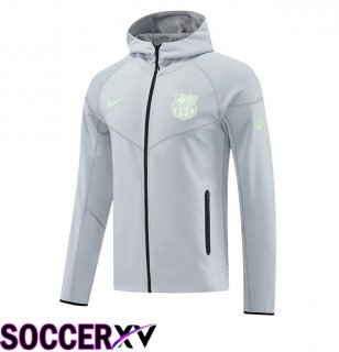 FC Barcelona Training Sweatshirt Hoodie Grey 2025/2026