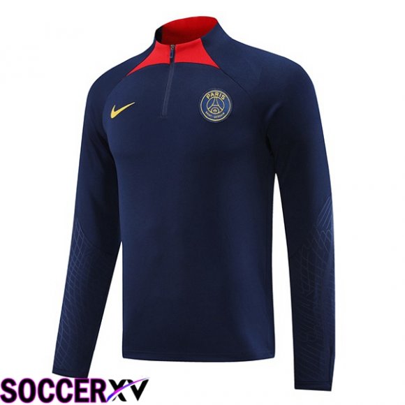 Paris PSG Training Sweatshirt Blue Royal 2023/2024