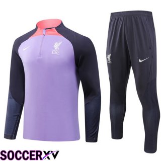 FC Liverpool Training Tracksuit Suit Purple 2023/2024