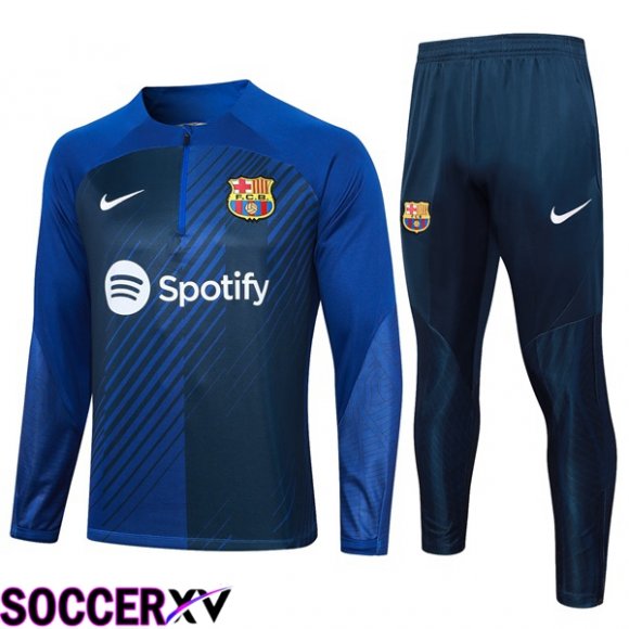 FC Barcelona Training Tracksuit Suit Blue 2023/2024