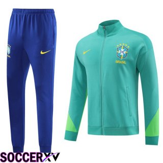 Brazil Training Jacket Suit Green 2023/2024