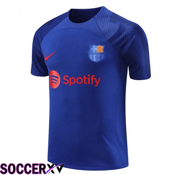 FC Barcelona Training T Shirt Blue Royal 2023/2024