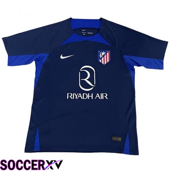 Atletico Madrid Soccer Jersey Fourth Blue Royal 2023/2024