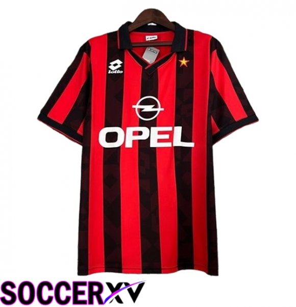 AC Milan Retro Home Soccer Jersey 1988/1989