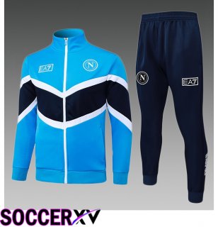 SSC Napoli Kids kit Training Tracksuit - Training Jacket Blue 2025/2026