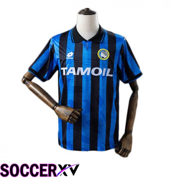 Atalanta Retro Home Soccer Jersey Blue 1991-1993