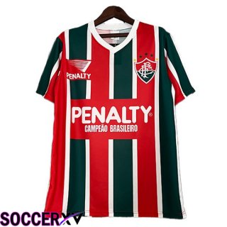 Fluminense Retro Soccer Jersey Home Red Green 1993