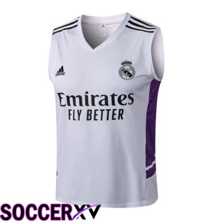 Real MadridSoccer Vest White 2022/2023