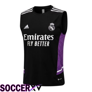 Real Madrid Soccer Vest Black 2022/2023