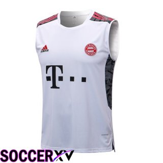 Bayern Munich Soccer Vest White 2022/2023