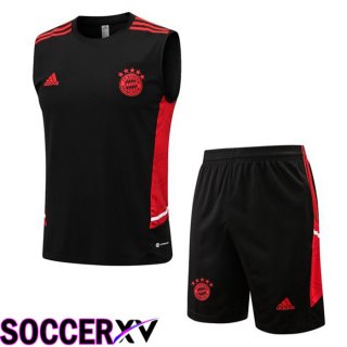 Bayern Munich Soccer Vest + Shorts Black 2022/2023