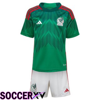 Mexico Kids Home Jersey Green 2023/2023