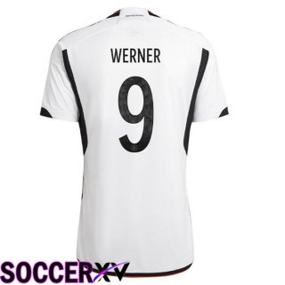 Germany (VOLLAND 9) Home Jersey Black White World Cup 2022