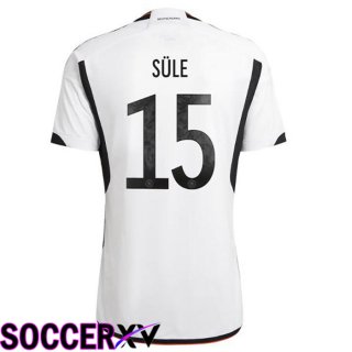 Germany (SULE 15) Home Jersey Black White World Cup 2022