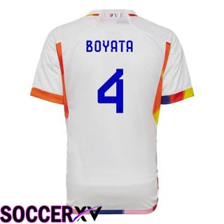 Belgium (BOYATA 4) Away Jersey White World Cup 2022