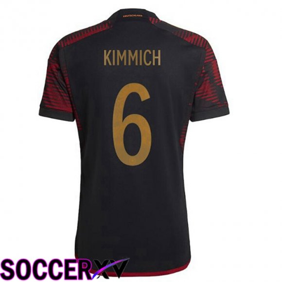 Germany (KIMMICH 6) Away Jersey Black World Cup 2022