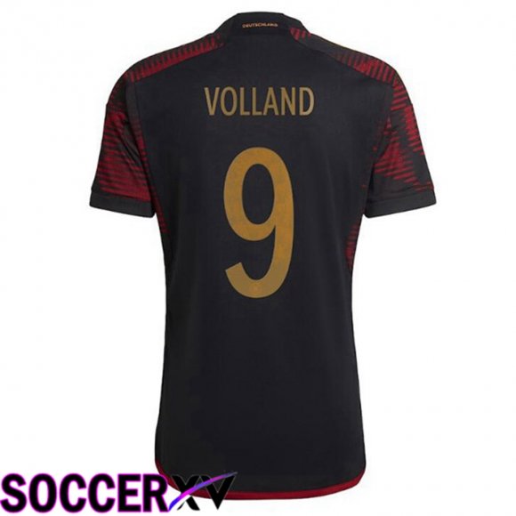 Germany (VOLLAND 9) Away Jersey Black World Cup 2022