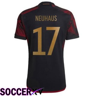 Germany (NEUHAUS 17) Away Jersey Black World Cup 2022