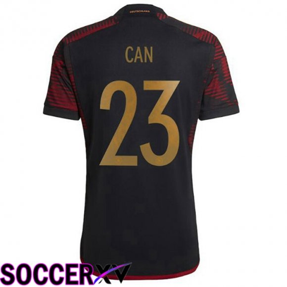 Germany (CAN 23) Away Jersey Black World Cup 2022