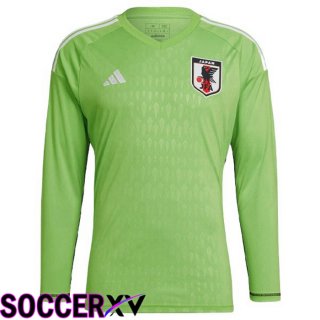 Japan Jersey Goalkeeper Long Sleeve Green 2023/2023