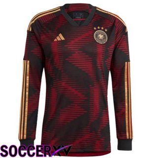 Germany Away Jersey Long Sleeve Black 2023/2023