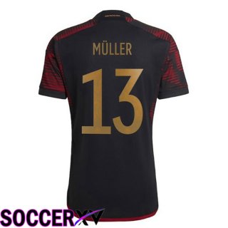 Germany (MÜLLER 13) Away Jersey Black 2023/2023