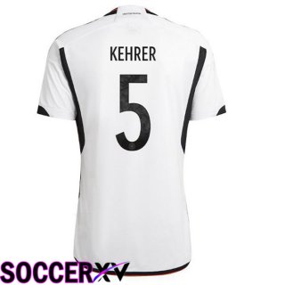 Germany (KEHRER 5) Home Jersey Black White 2023/2023