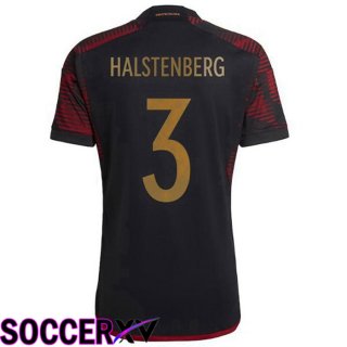 Germany (HALSTENBERG 3) Away Jersey Black 2023/2023