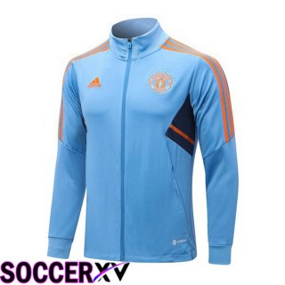 Manchester United Training Jacket Blue 2022/2023