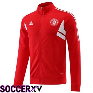 Manchester United Training Jacket Red 2022/2023