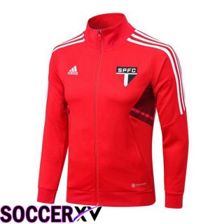 Sao Paulo FC Training Jacket Red 2022/2023